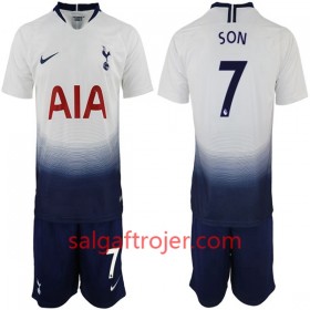 Tottenham Hotspur Fodboldtrøjer Son 7 Børn Hjemmebanesæt 2018/19 Kort ærmer